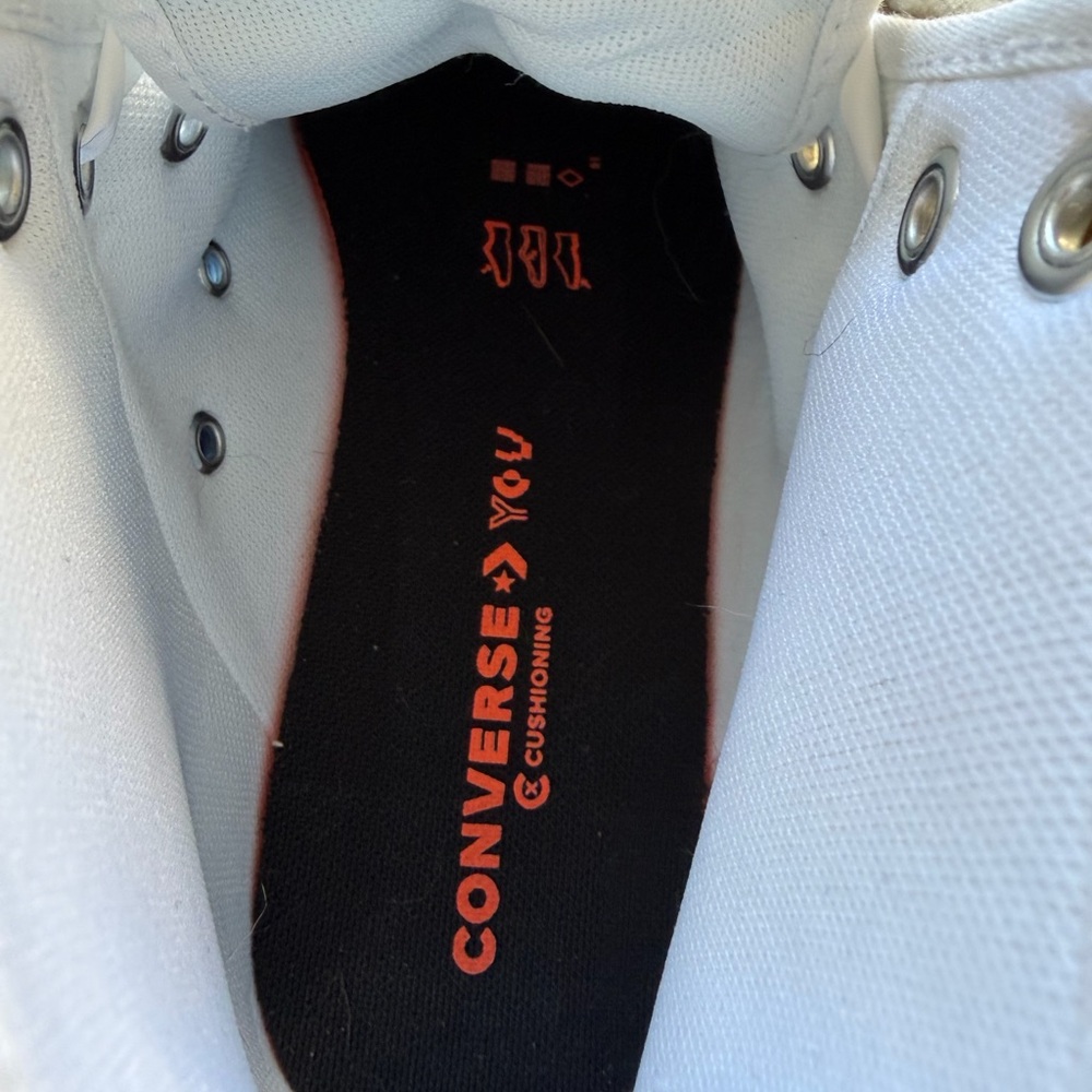 Light Blue High-Top Sneakers - Picture 12 of 16